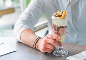 glace en terrasse