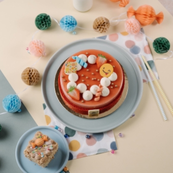 mousse fraise carnaval Fischer