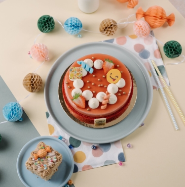 mousse fraise carnaval Fischer