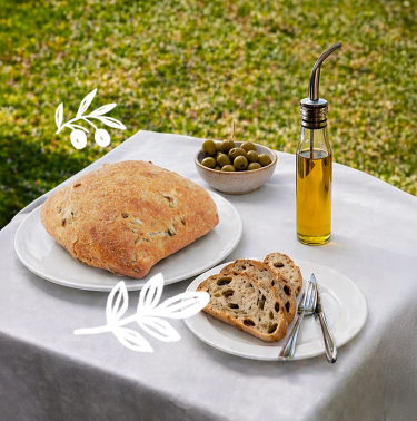 Pain aux olives